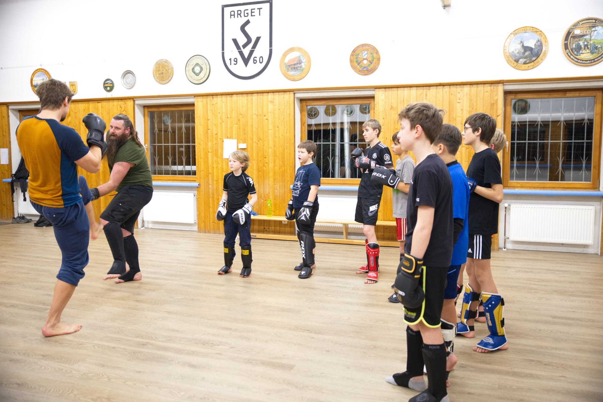 Kickboxtraining SV Arget