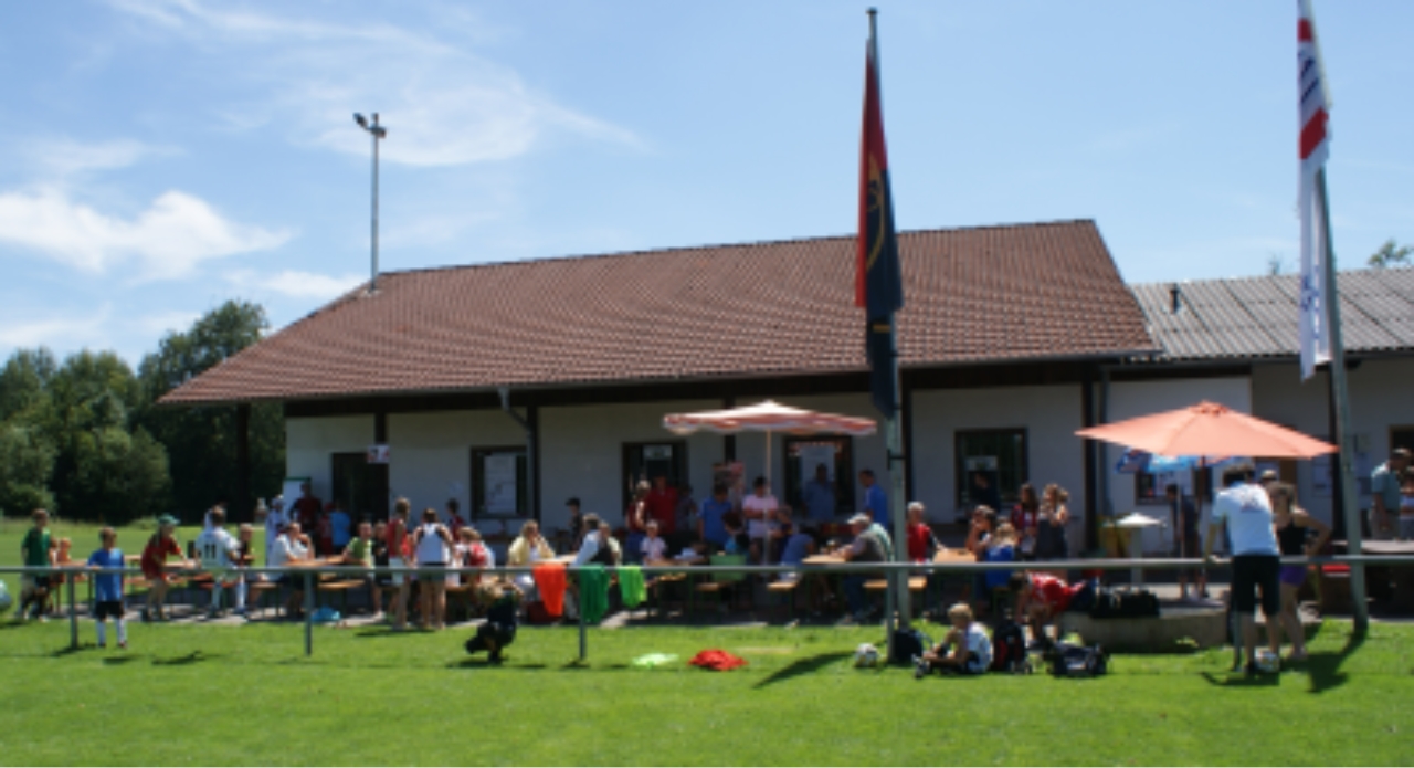 SV Arget Vereinsheim – Außenansicht