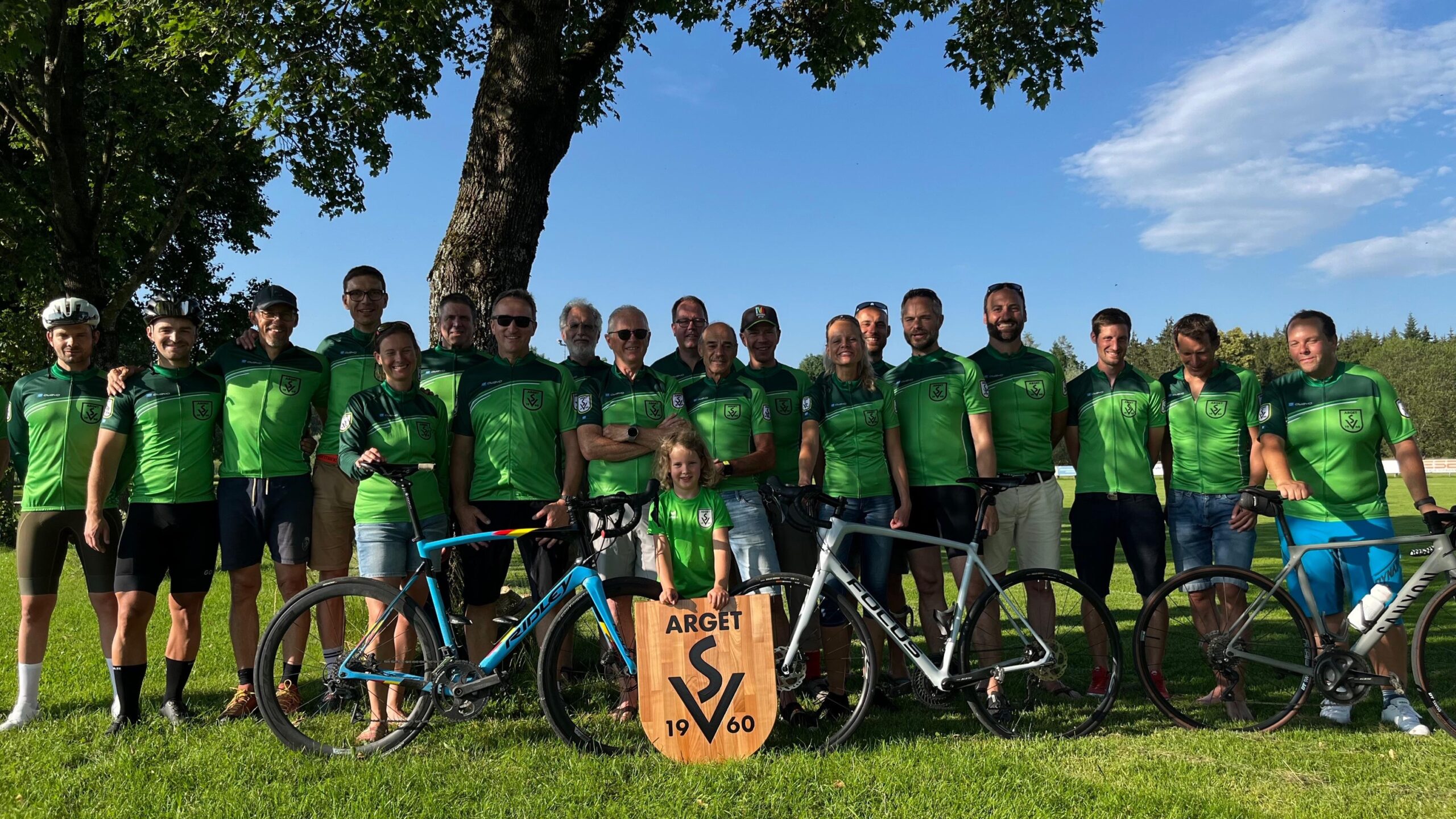 Radsportgruppe des SV Arget
