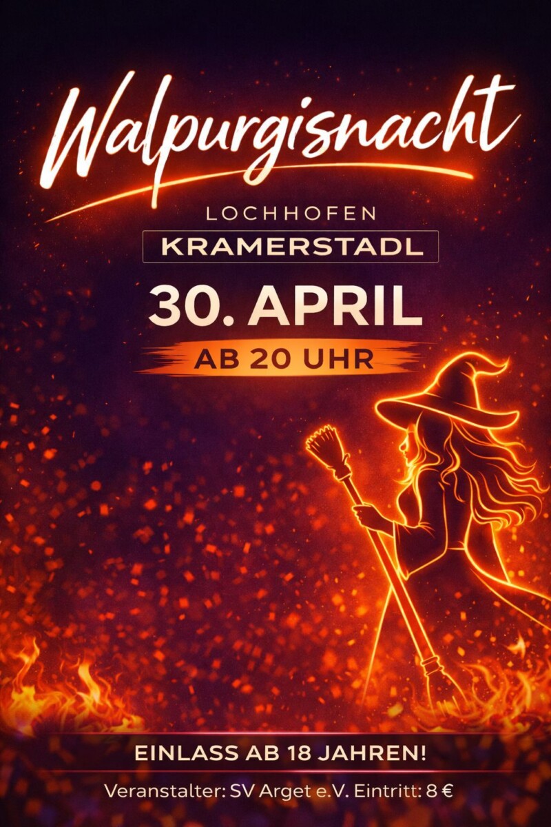 Flyer Walpurgisnacht