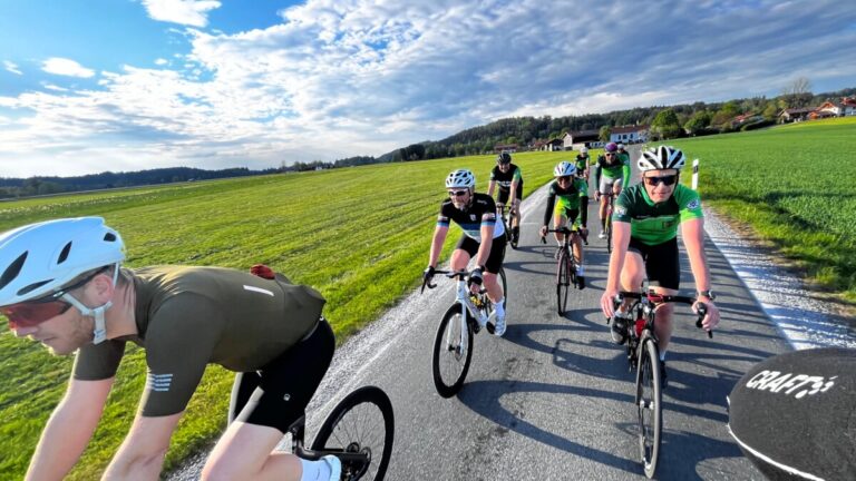 Erste Feierabendrunde der Radsportgruppe
